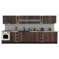 Bucatarie MARINA NEW 400 Wenge / Decor 7648